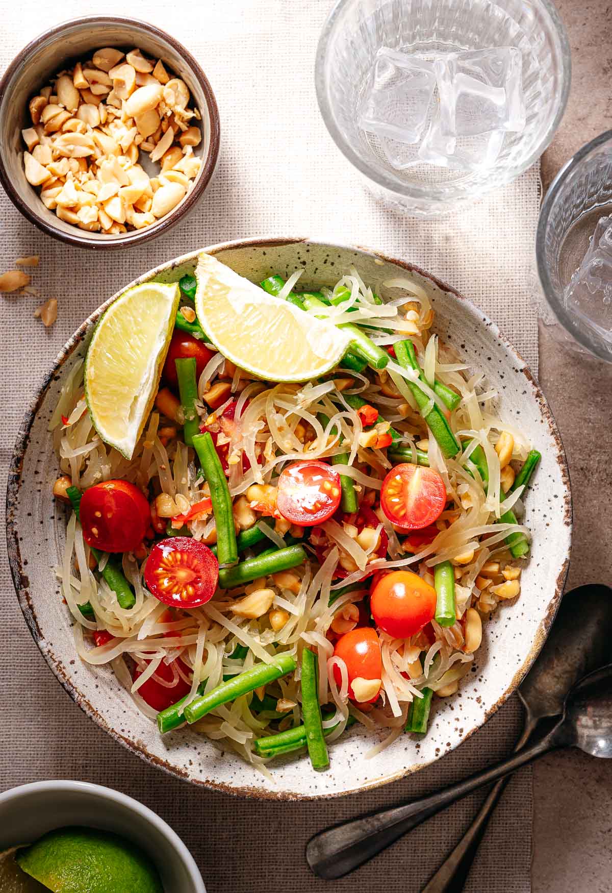 Groene papaya salade