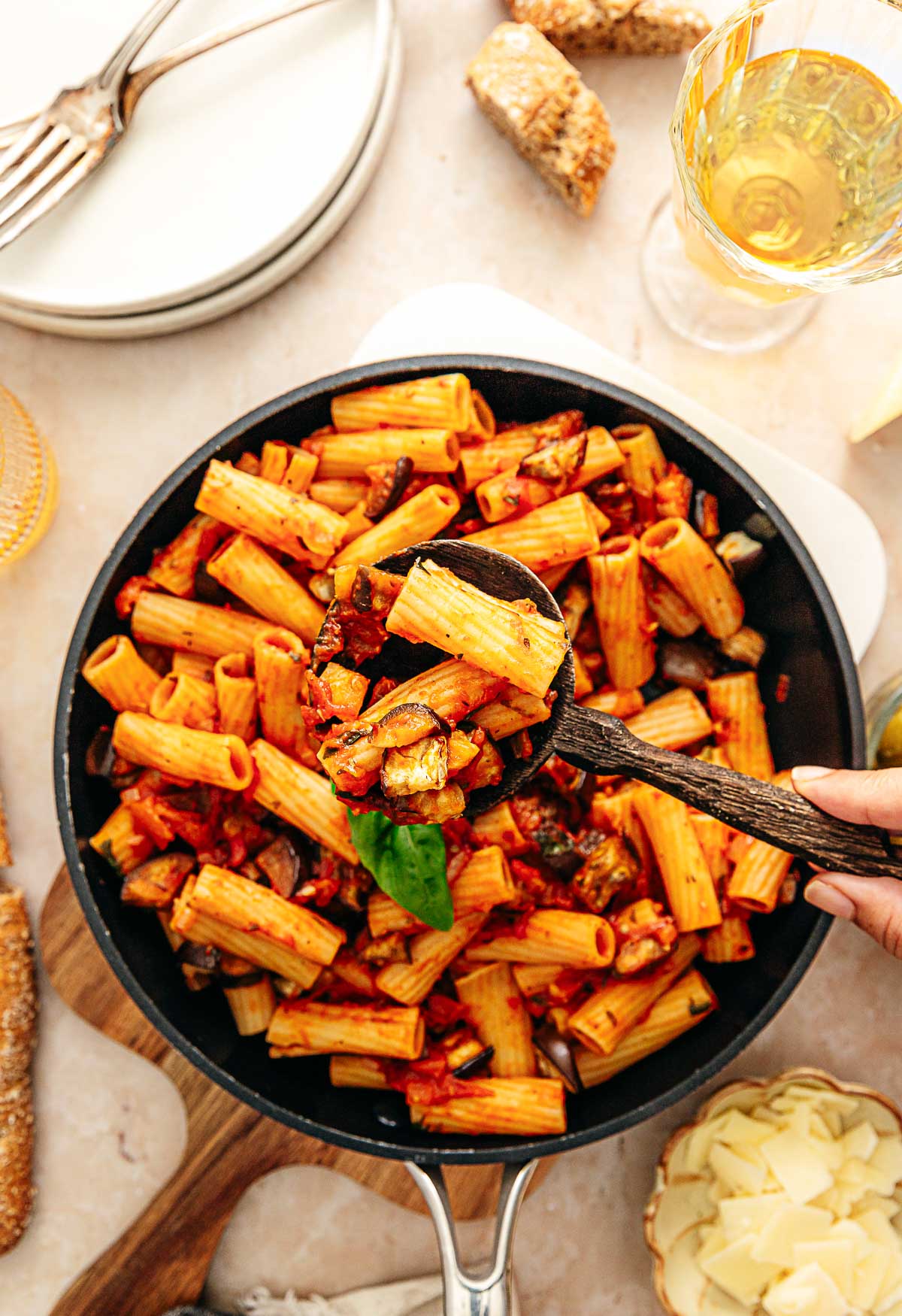Pasta alla norma maken