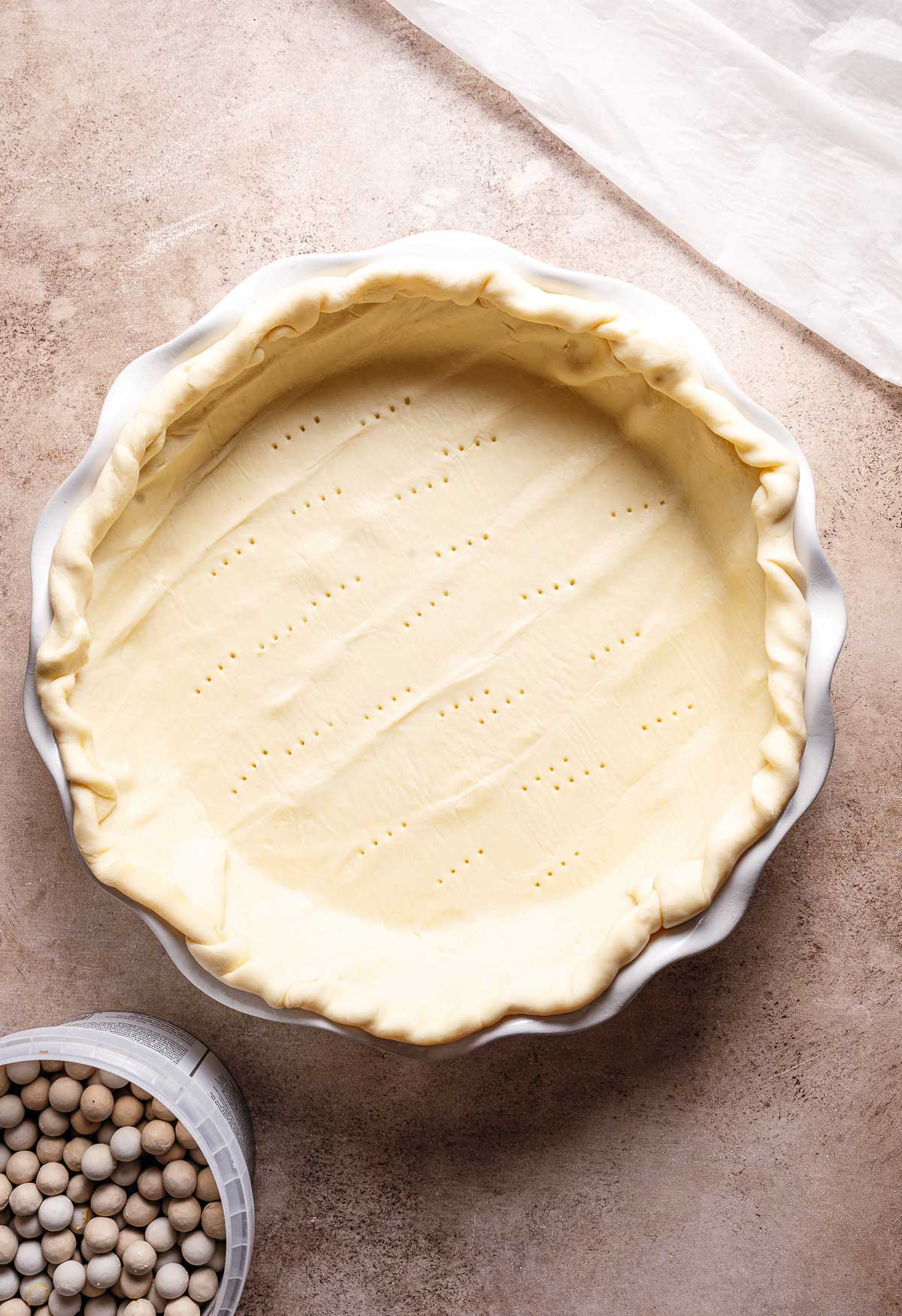 Witlof quiche bladerdeeg blind voorbakken