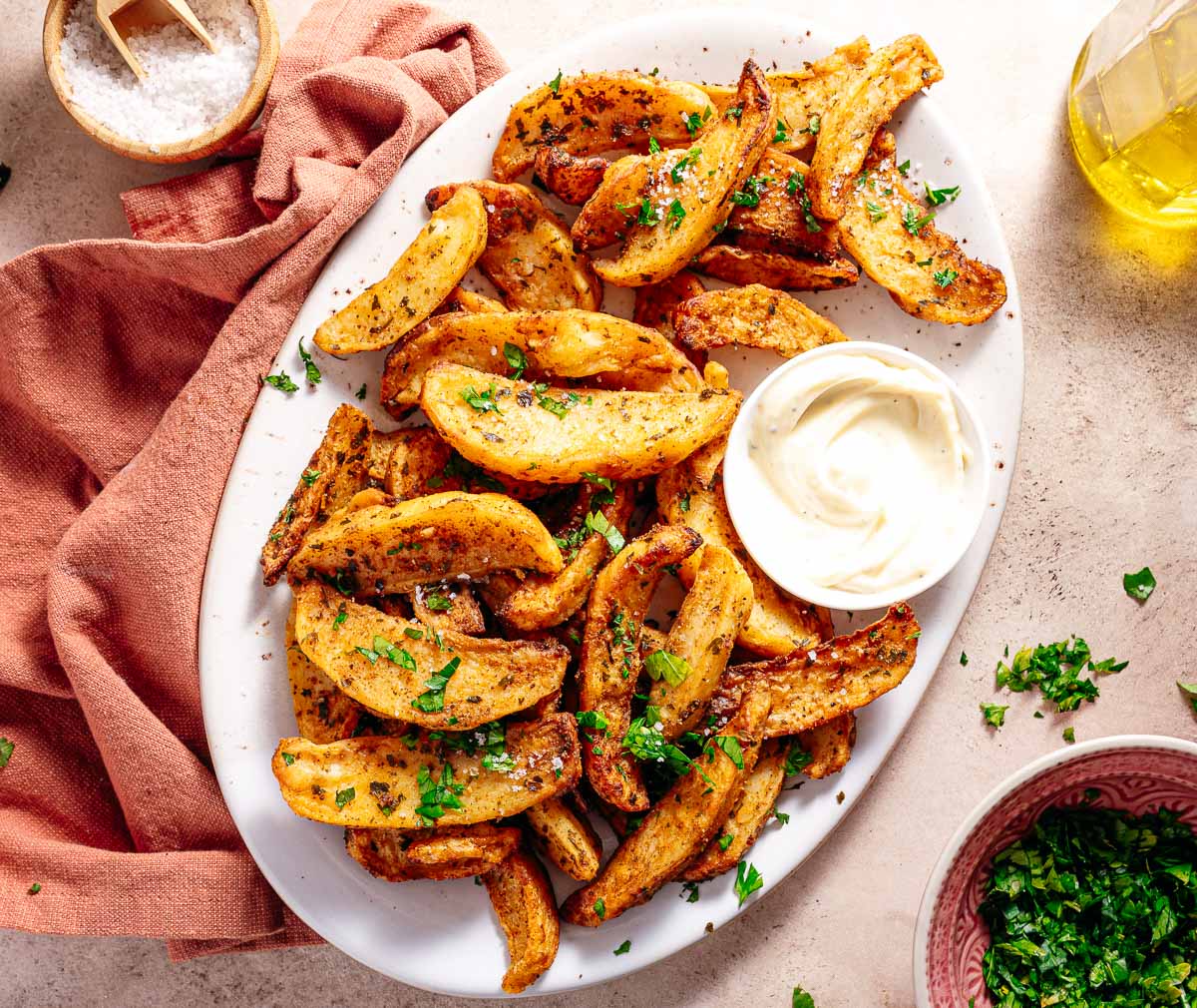 Aardappel wedges