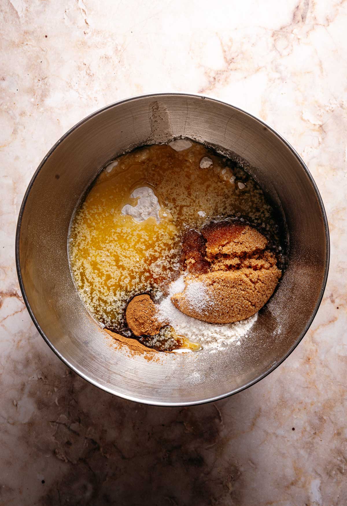 Stap 2 de bodem van de pecan pie maken