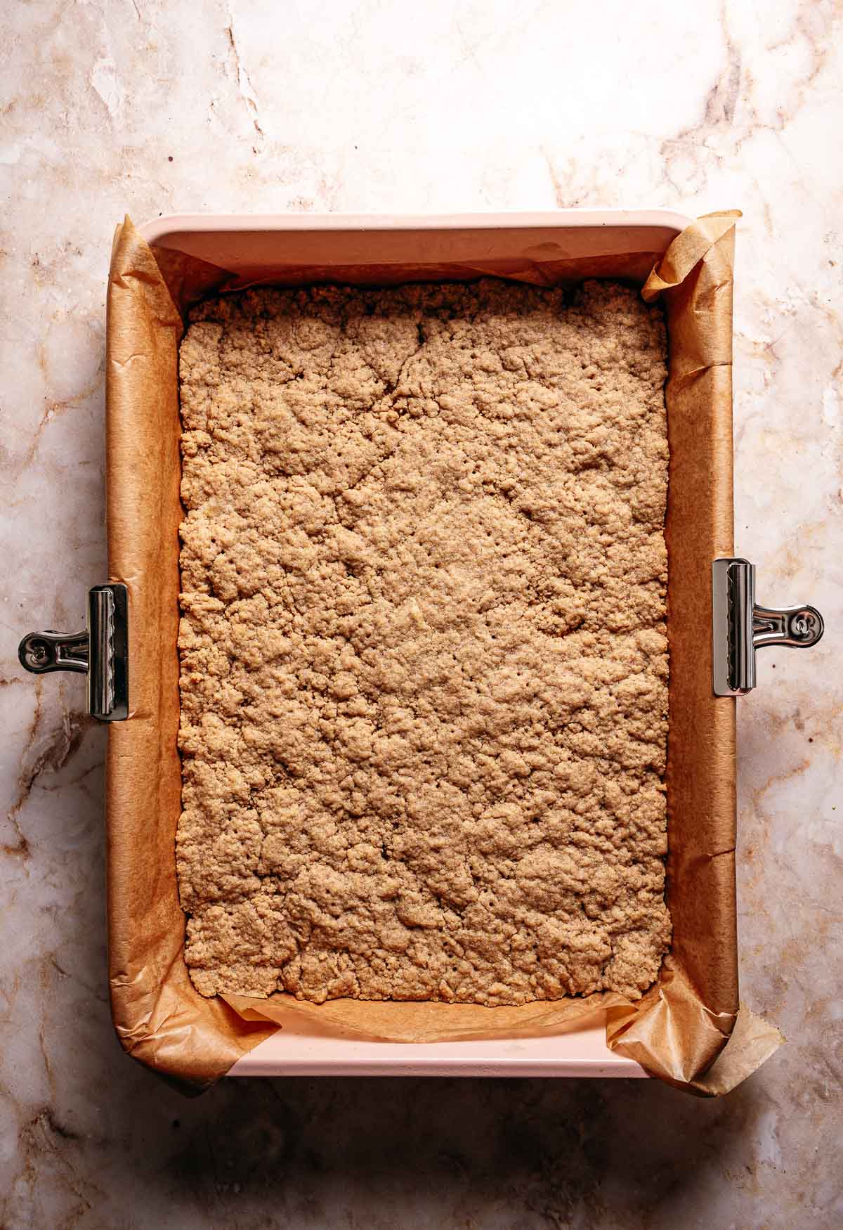 Stap 3 de bodem van de pecan pie bakken in de oven