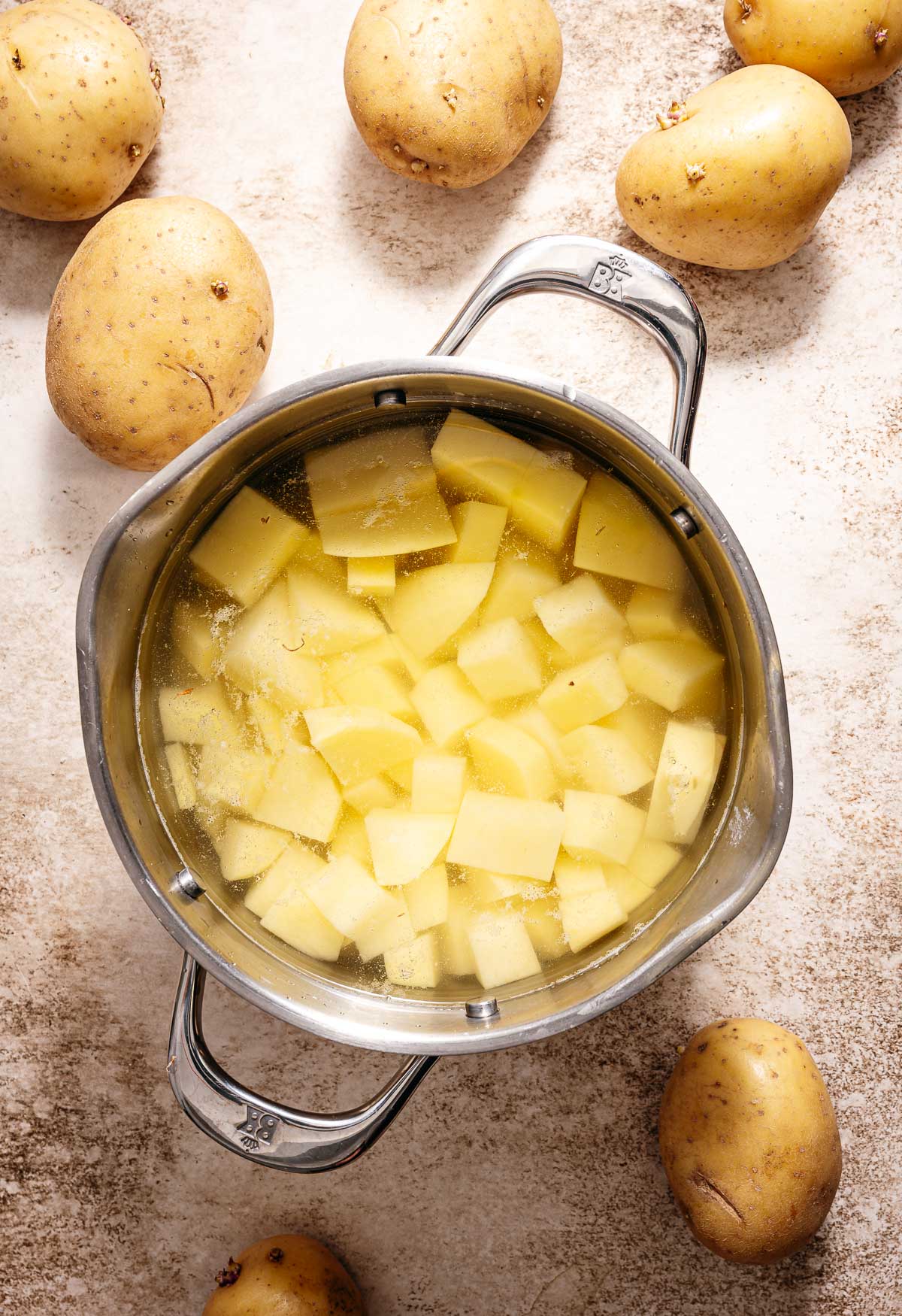Stap 1: Aardappels koken