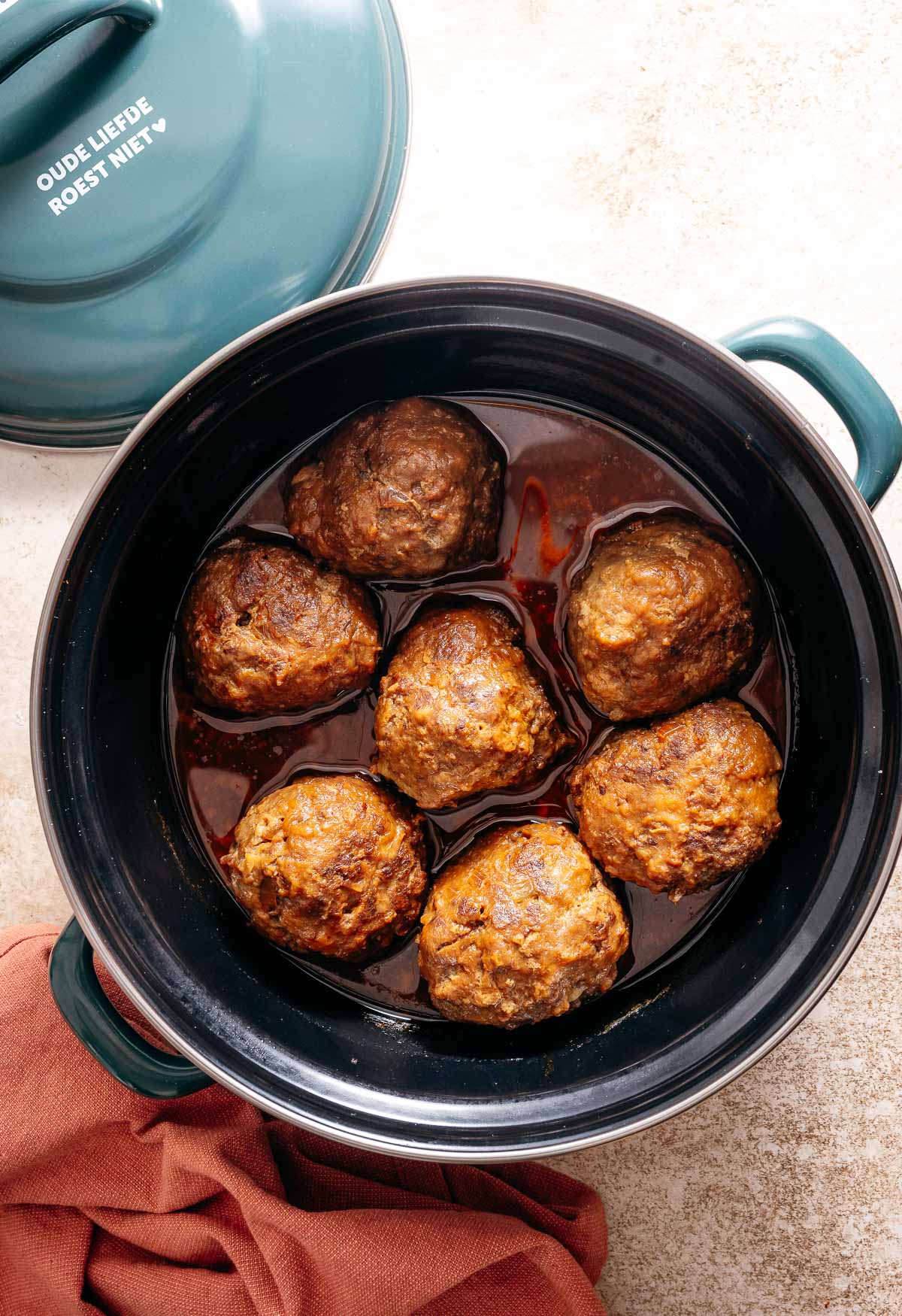 Stap 4: Gehaktballen aanbraden