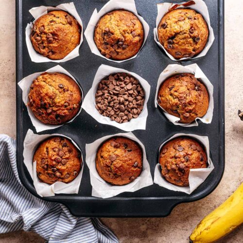 Bananen muffins