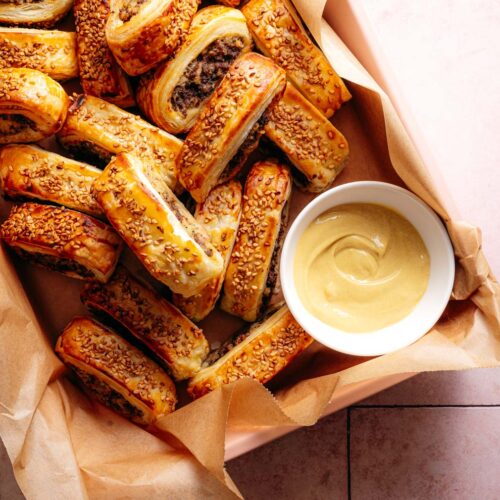 Mini saucijzenbroodjes