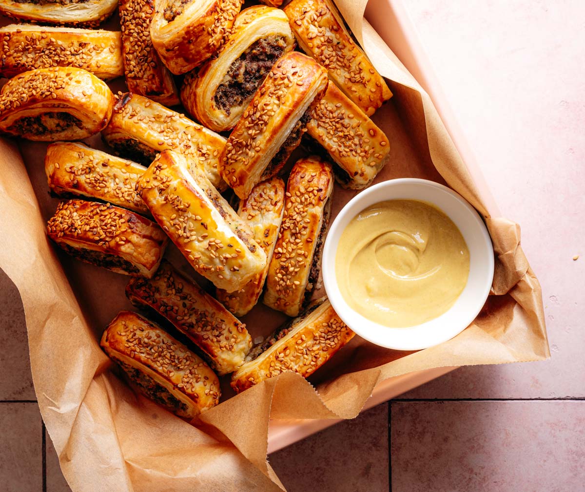 Mini saucijzenbroodjes