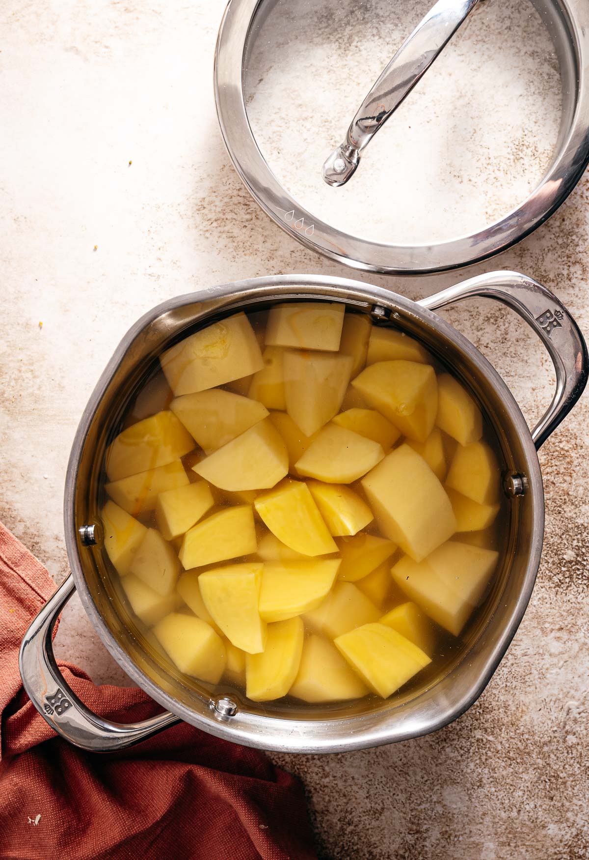 Stap 2: Aardappels voorkoken