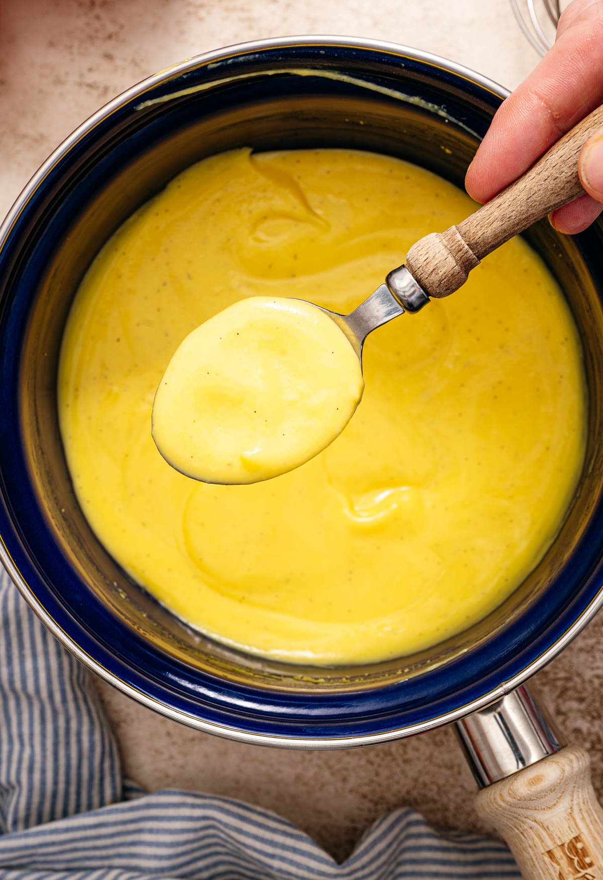 Vanillesaus maken
