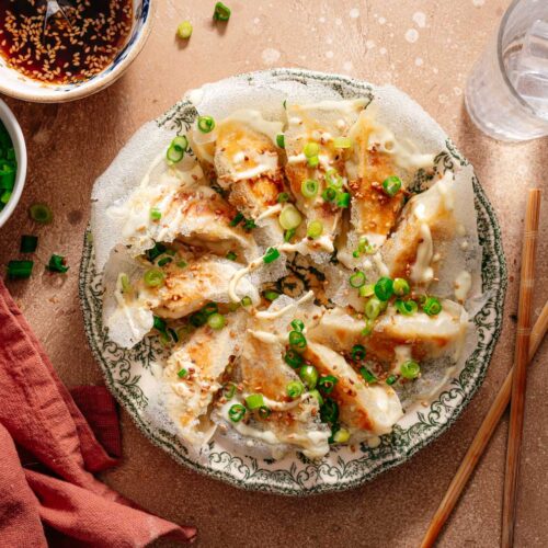 Krokante gyoza skirt