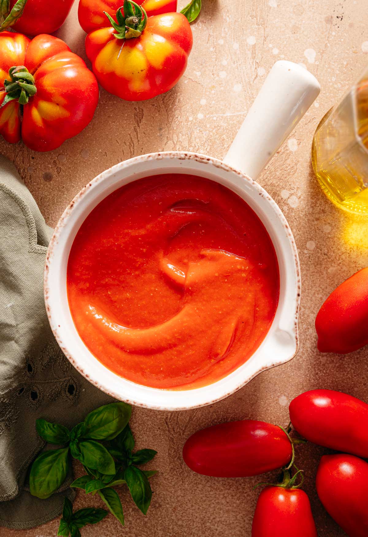 Tomatensaus maken