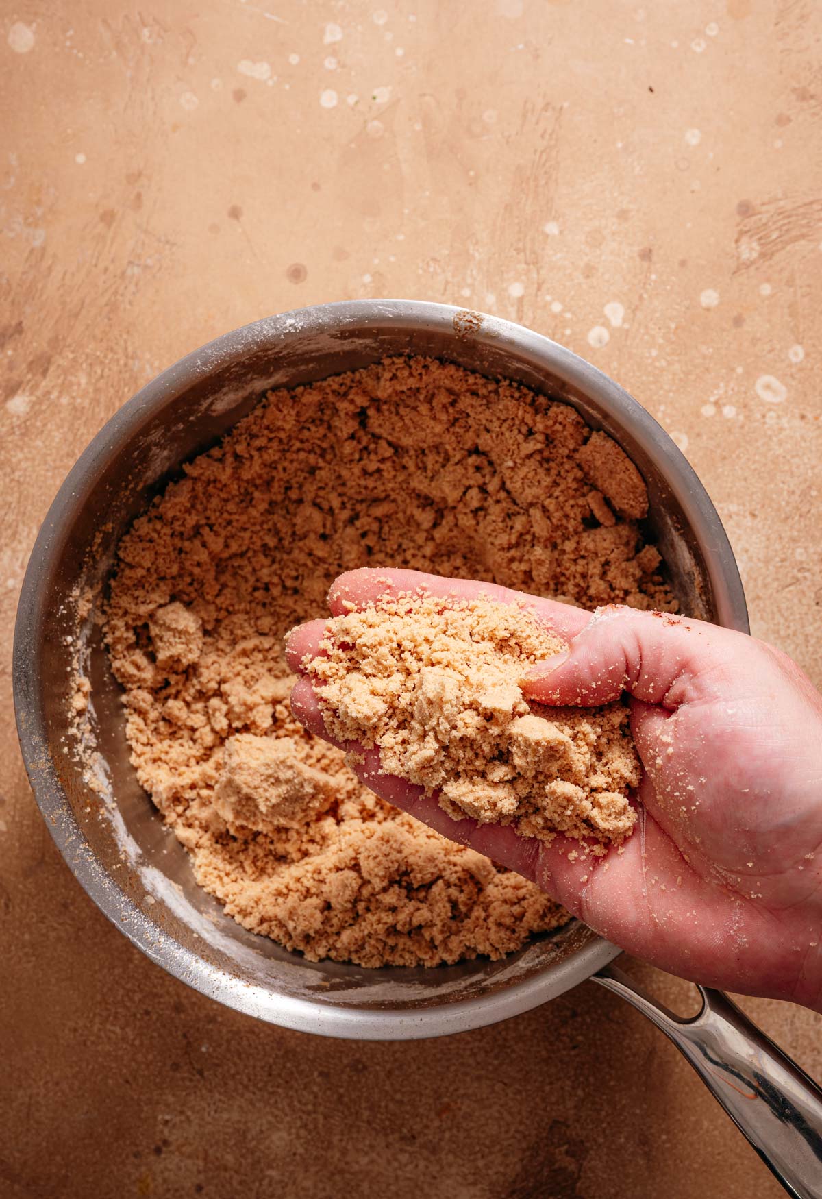 Stap 3: Kruimeldeeg maken