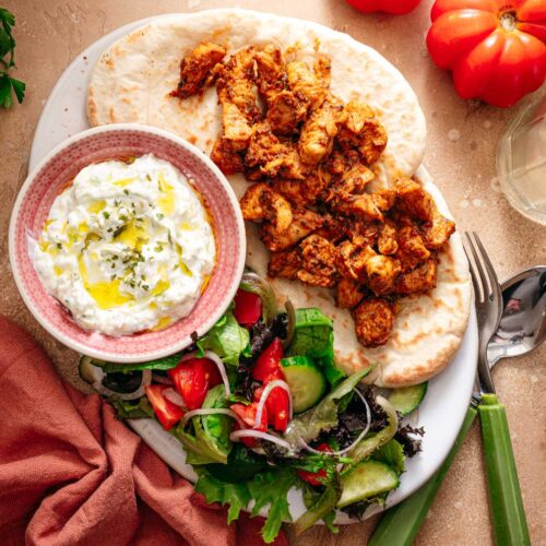 Snelle pita gyros
