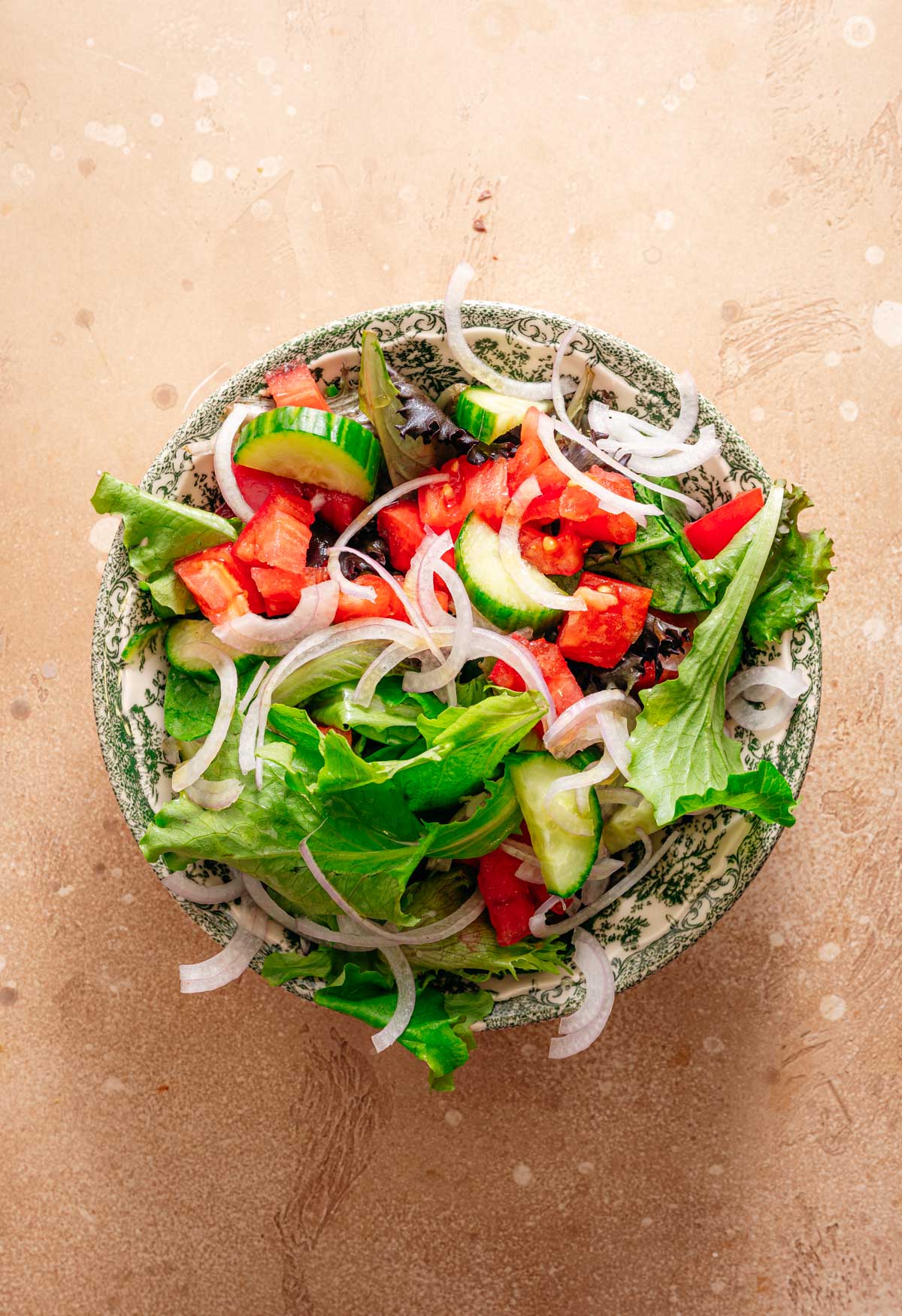 Stap 4: Salade maken